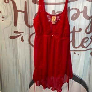 Red camisole